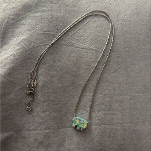 Ivory Ella Elephant Sterling Silver Pendant Necklace